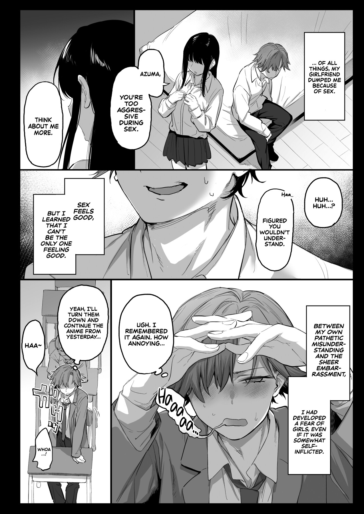 Hentai Manga Comic-I turned Into a Girl...-Read-11